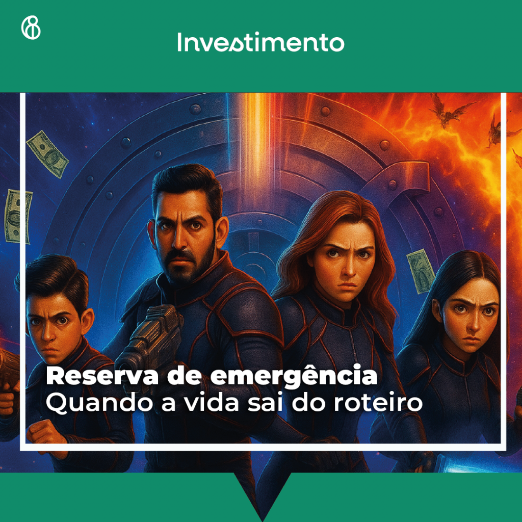Reserva de emergência: quando a vida sai do roteiro. Imagem da campanha Guardiões da Reserva da LadyBank.