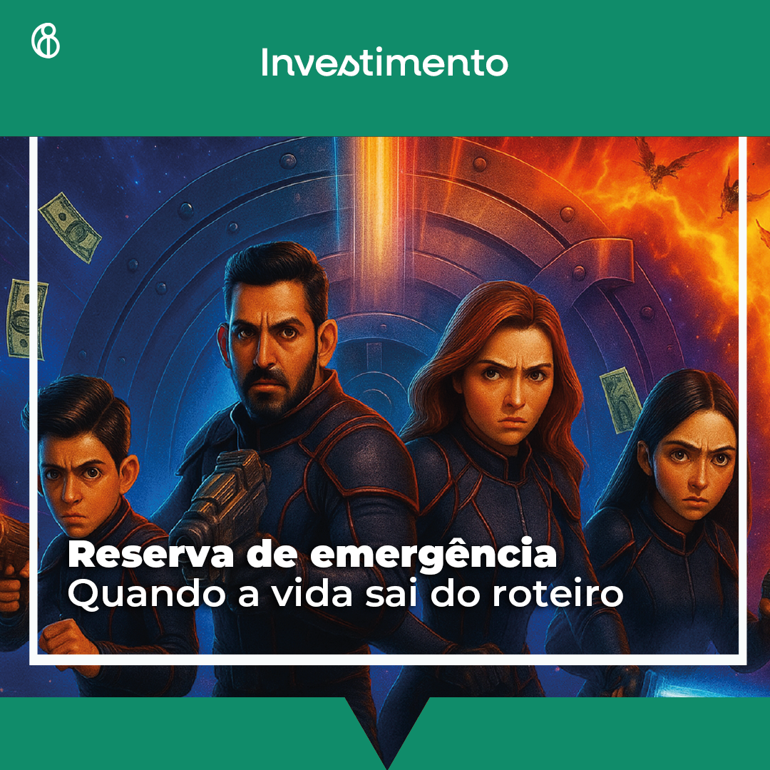 Reserva de emergência: quando a vida sai do roteiro. Imagem da campanha Guardiões da Reserva da LadyBank.